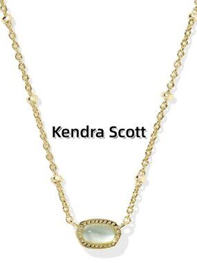 Mini Elisa Gold Satellite Short Pendant Necklace